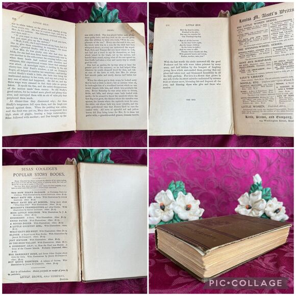 1903 Antique Books: Little Women Series (3 Volume Set) by Louisa May Alcott - Picture 8 of 10